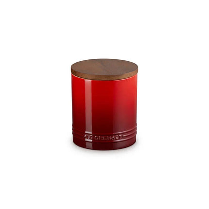 Signature Canister w/ Wood Lid 1.2 Qt