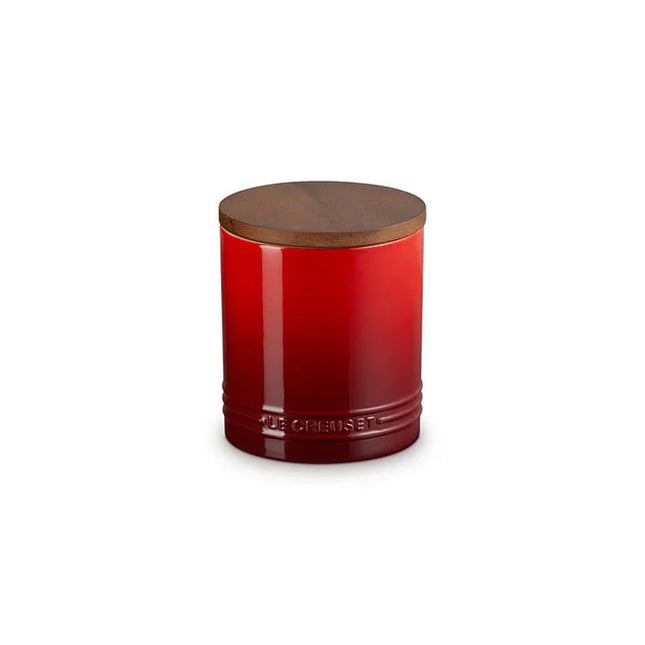 Signature Canister w/ Wood Lid 1.2 Qt