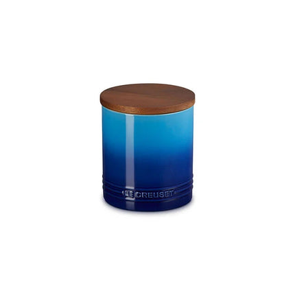 Signature Canister w/ Wood Lid 1.2 Qt