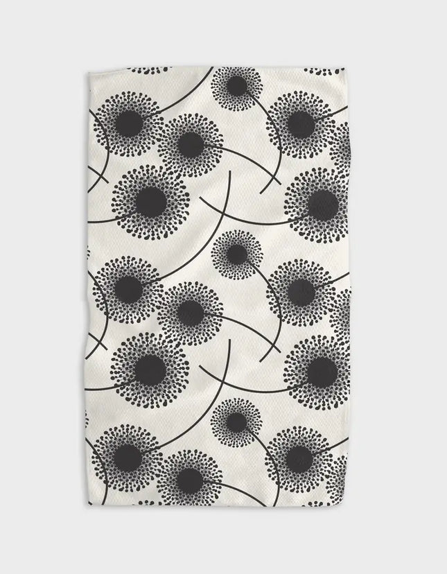 Geometry Tea Towel Fully Bloomed