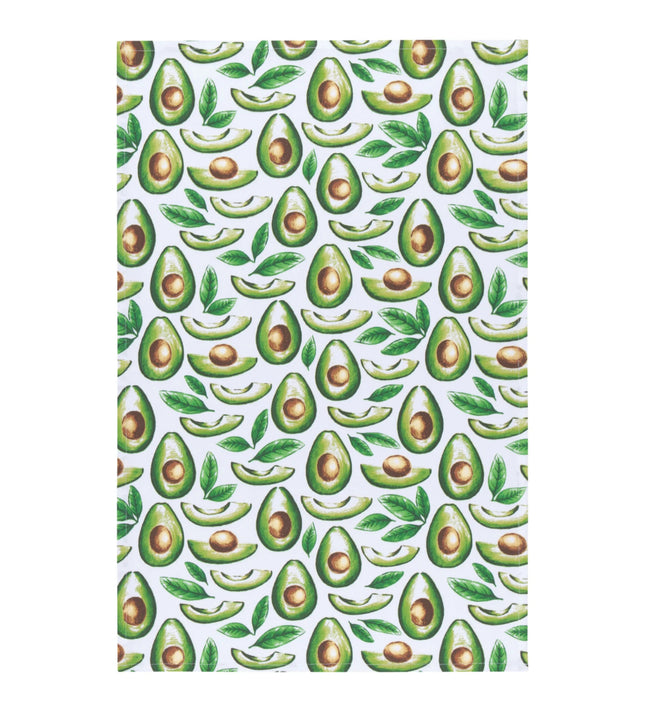 Food Printed Towel Avocados DC