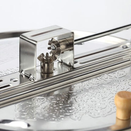 Whirley-Pop Popcorn Maker Silver Aluminum Metal Gear