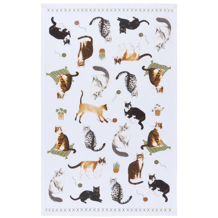 Animal Print Towel Cat Collective IA