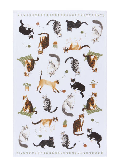 Animal Print Towel Cat Collective IA