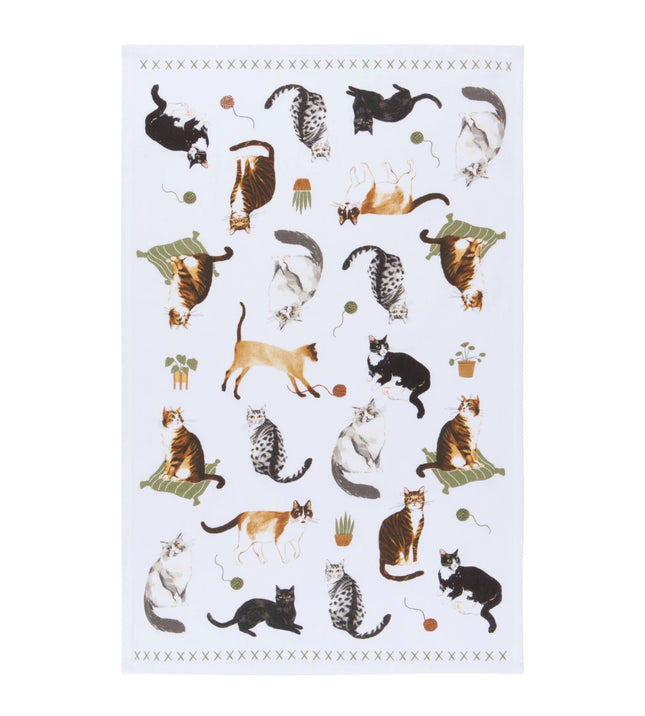 Animal Print Towel Cat Collective IA