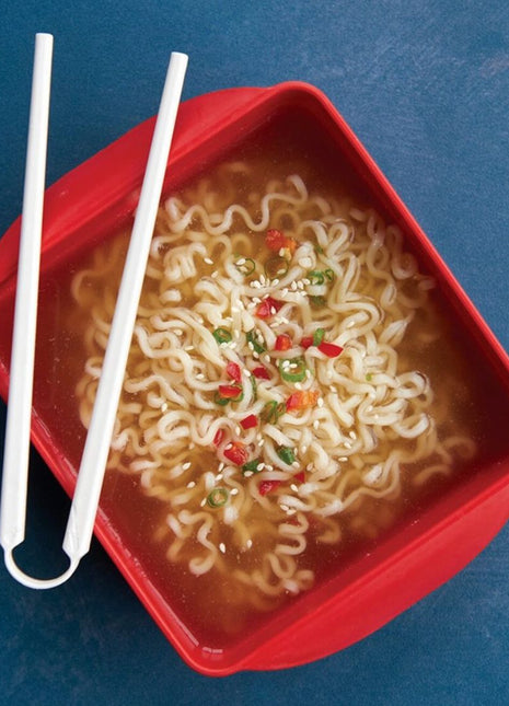 Microwave Ramen Rush Cooker With Chopsticks