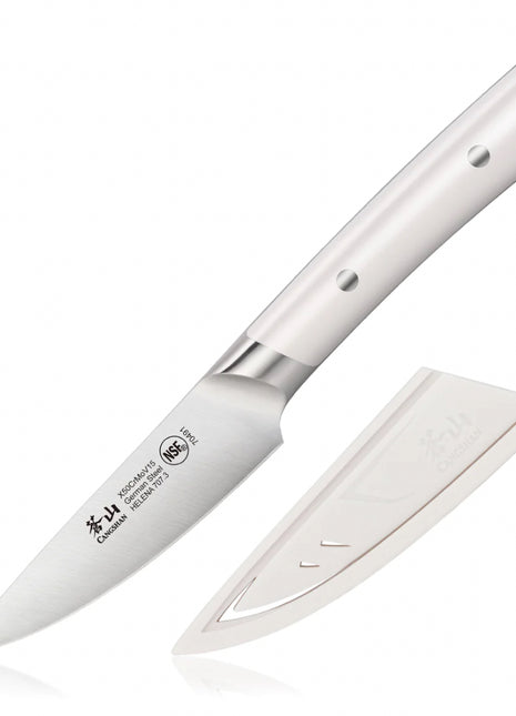 White Helena Paring Knife 3.5 in