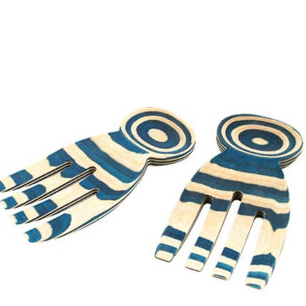Pakka Wood Salad Hands 5"