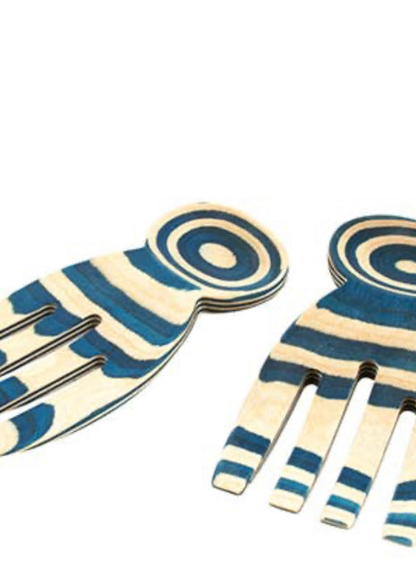 Pakka Wood Salad Hands 5"