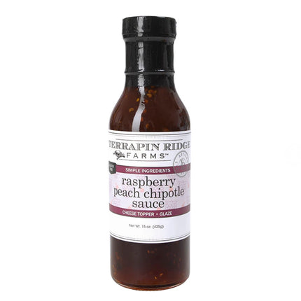 Raspberry Peach Chipotle Sauce