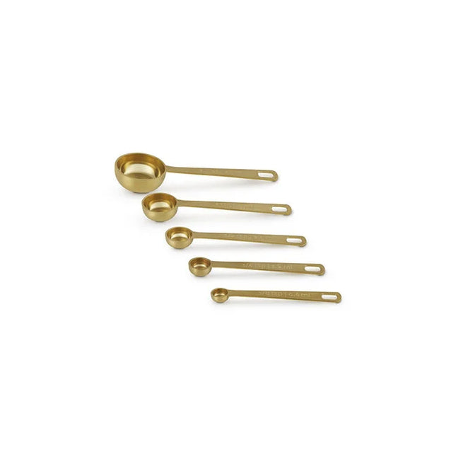 5-Piece Measuring Spoon Set Gold