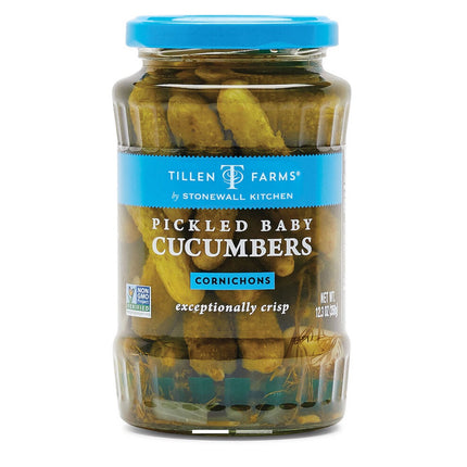 Pickled Baby Cucumbers Cornichons