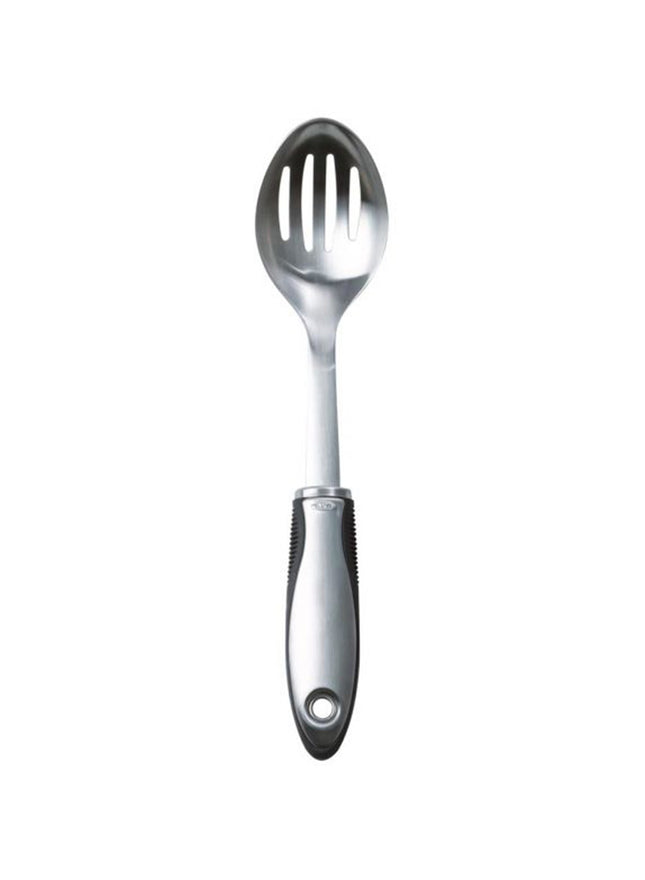 Steel Slotted Serving Spoon