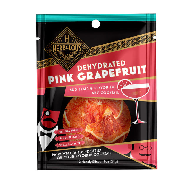 Dehydrated Garnish Citrus Pink Grapefruit IA