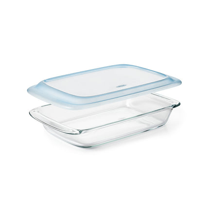 Glass Baking Dish w/ Lid 3 qt DC