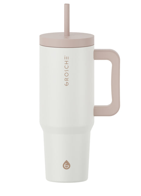 Aspen Hydration Tumbler 40 oz White IA