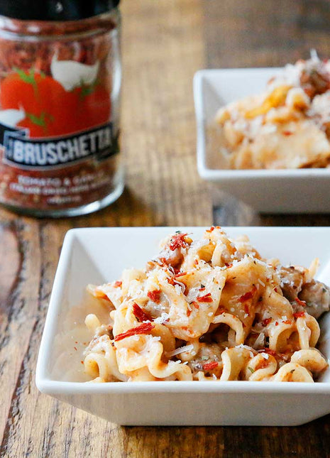 Signature Dried Herb Blend Bruschetta