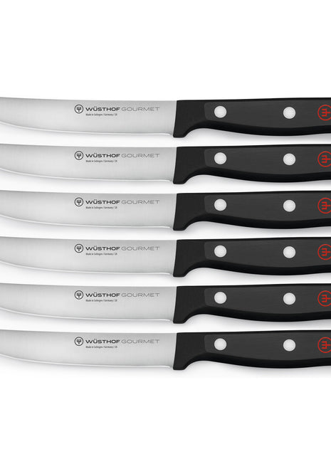 Wusthof Gourmet Steak Knife Set 6 Pc