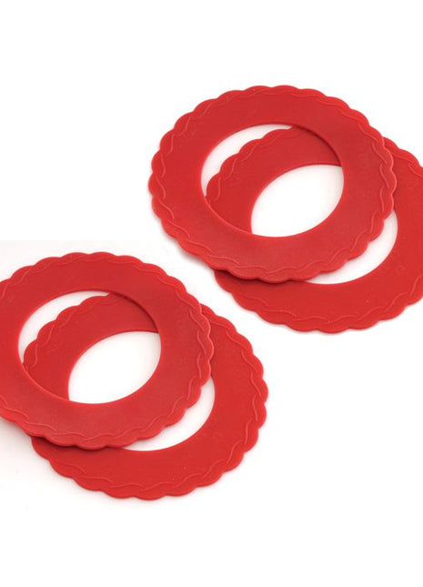Silicone Mini Pie Pan Shields