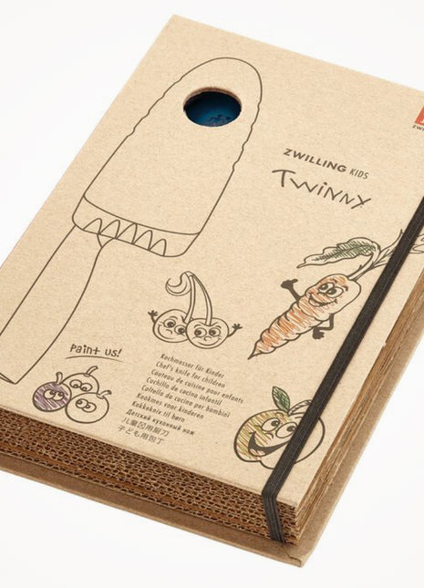 Twinny Kid's  Chef's, Knife , Blue