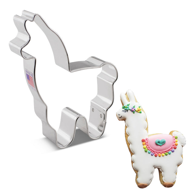 Loose Novelty Shape Cookie Cutter Llama