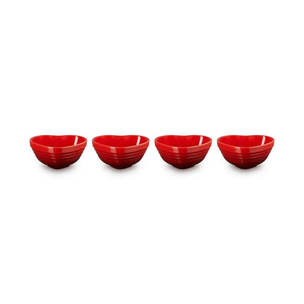 Mini Heart Pinch Bowl Set Of 4