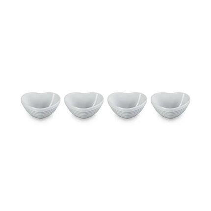 Mini Heart Pinch Bowl Set Of 4