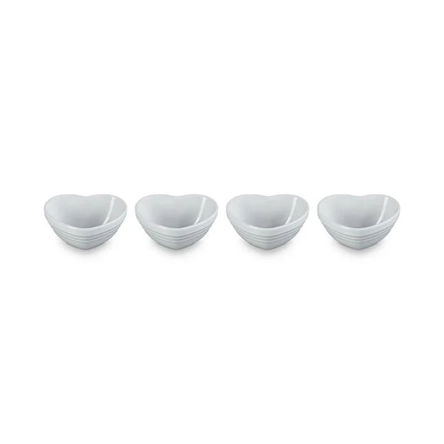 Mini Heart Pinch Bowl Set Of 4
