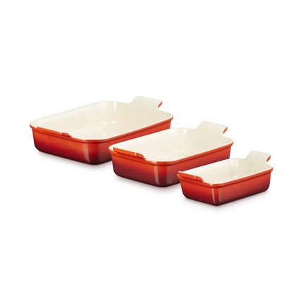 Heritage 3 Piece Rectangular Baking Set
