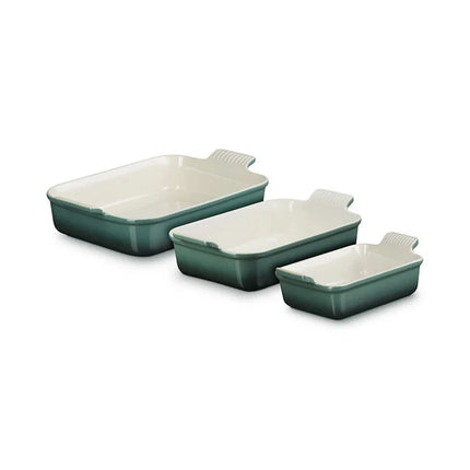 Heritage 3 Piece Rectangular Baking Set