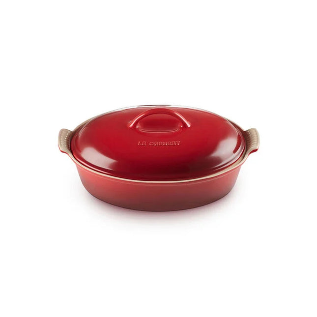 Heritage Oval Casserole 4 Qt w/Lid