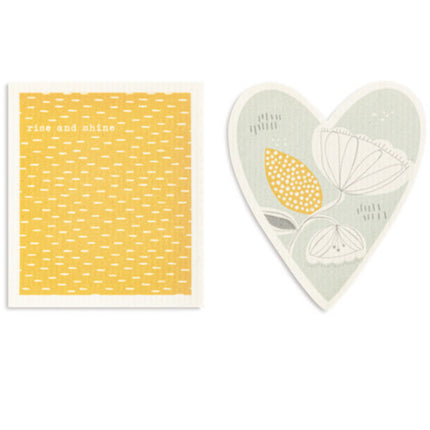 Shaped Swedish Dish Cloth - 2 Pack