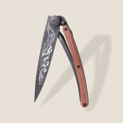 37g, Knife Fox Coral Wood, Black