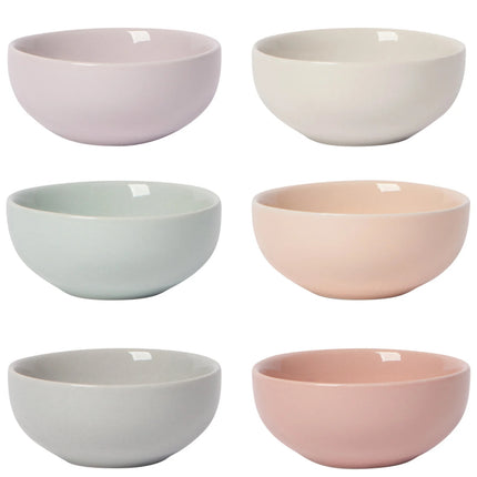 Now Designs Solid Color Pinch Bowl Set/6