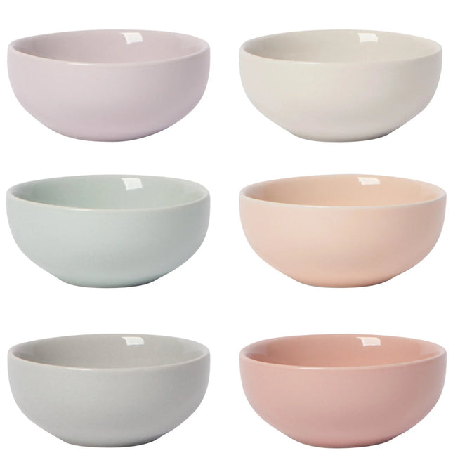 Now Designs Solid Color Pinch Bowl Set/6