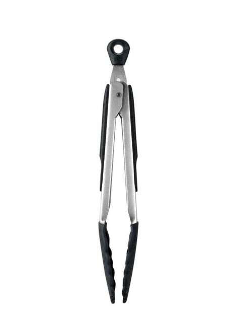 9 in Tongs With Silicone Heads