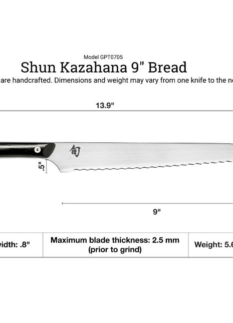 Kazahana Bread, 9 in