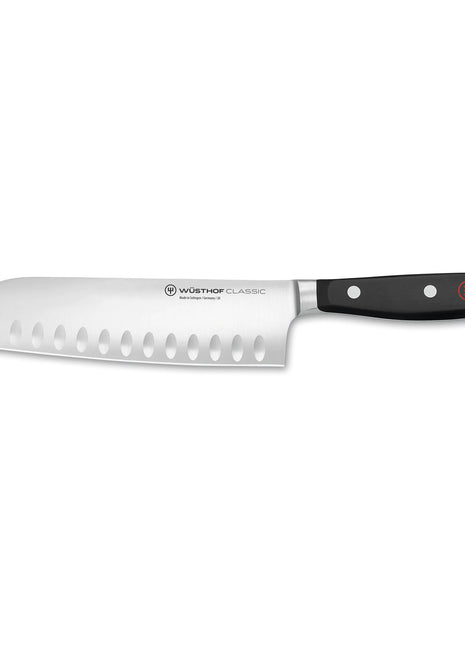 Wusthof Classic Santoku Hollow Edge Knife 7 in
