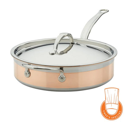 Copperbond Covered Saute w/ Helper Handle 3.5 qt IA