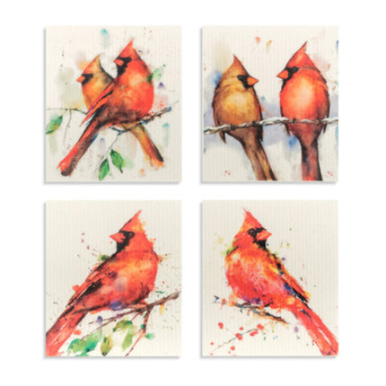 Swedish Dish Cloth Crouser Cardinal Single