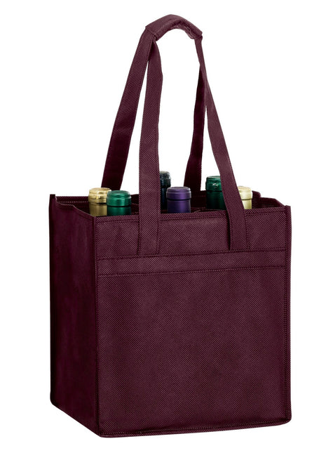 Anniversary Wine Tote - 10"x7"x11"