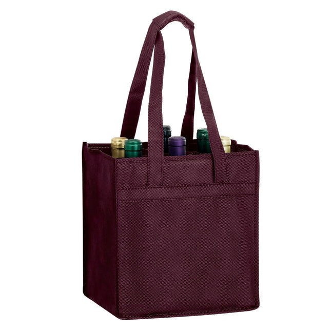 Anniversary Wine Tote - 10"x7"x11"