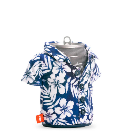 The Aloha Tropical Shirt Blue Floral