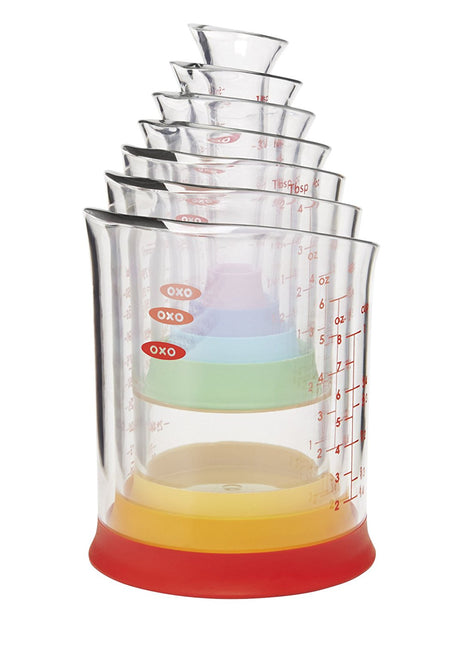 Liquid Measuring Beaker Set 7 Pk