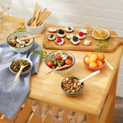 Bamboo Condiment Spoon Single