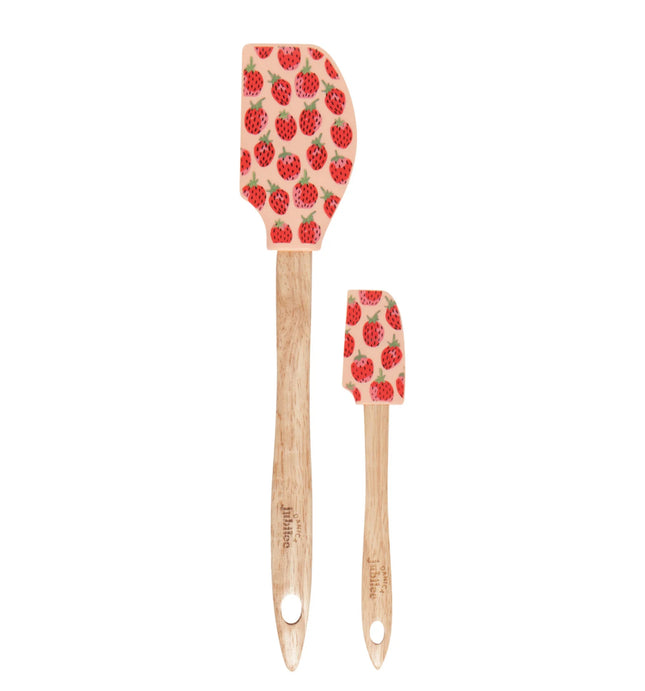 Jubilee Spatulas Set/2 Berry Sweet DC