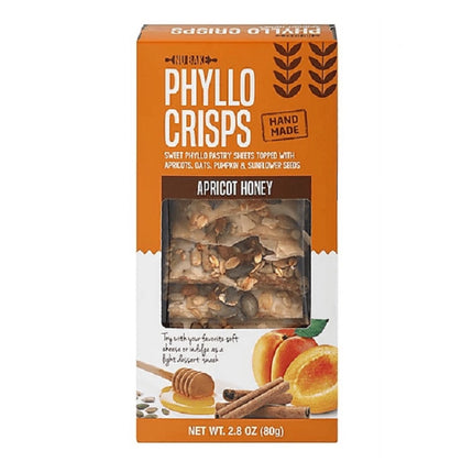 Phyllo Crisps Apricot Honey