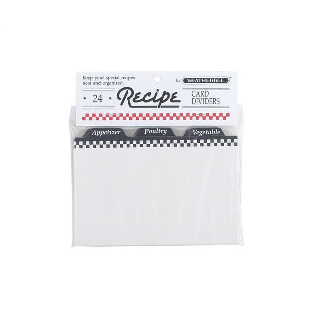 Recipe Dividers 4x6