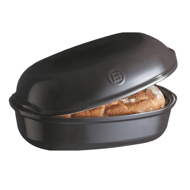 Artisan Bread Baker - Oval - Charcoal