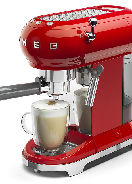 Espresso Machine Red IA